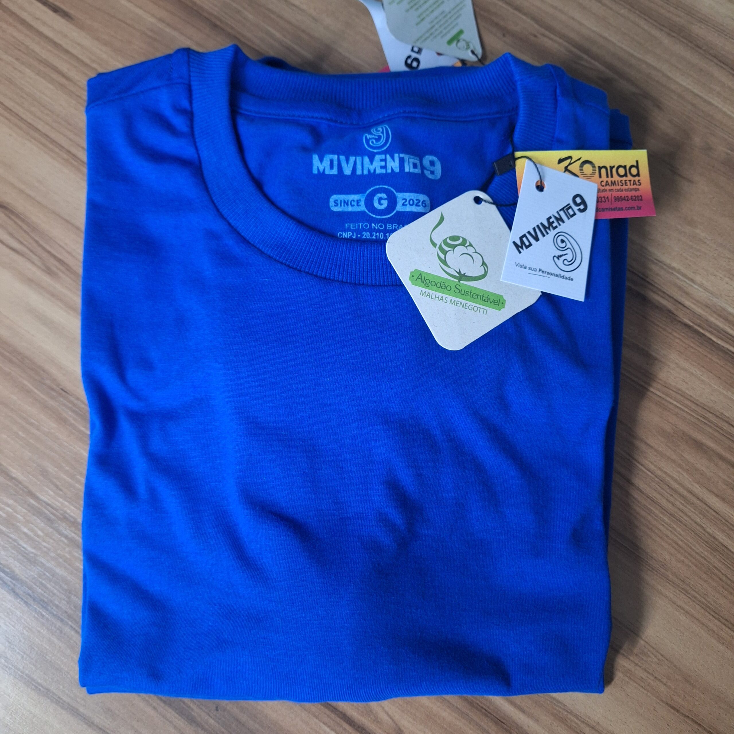 Camiseta Básica AZUL