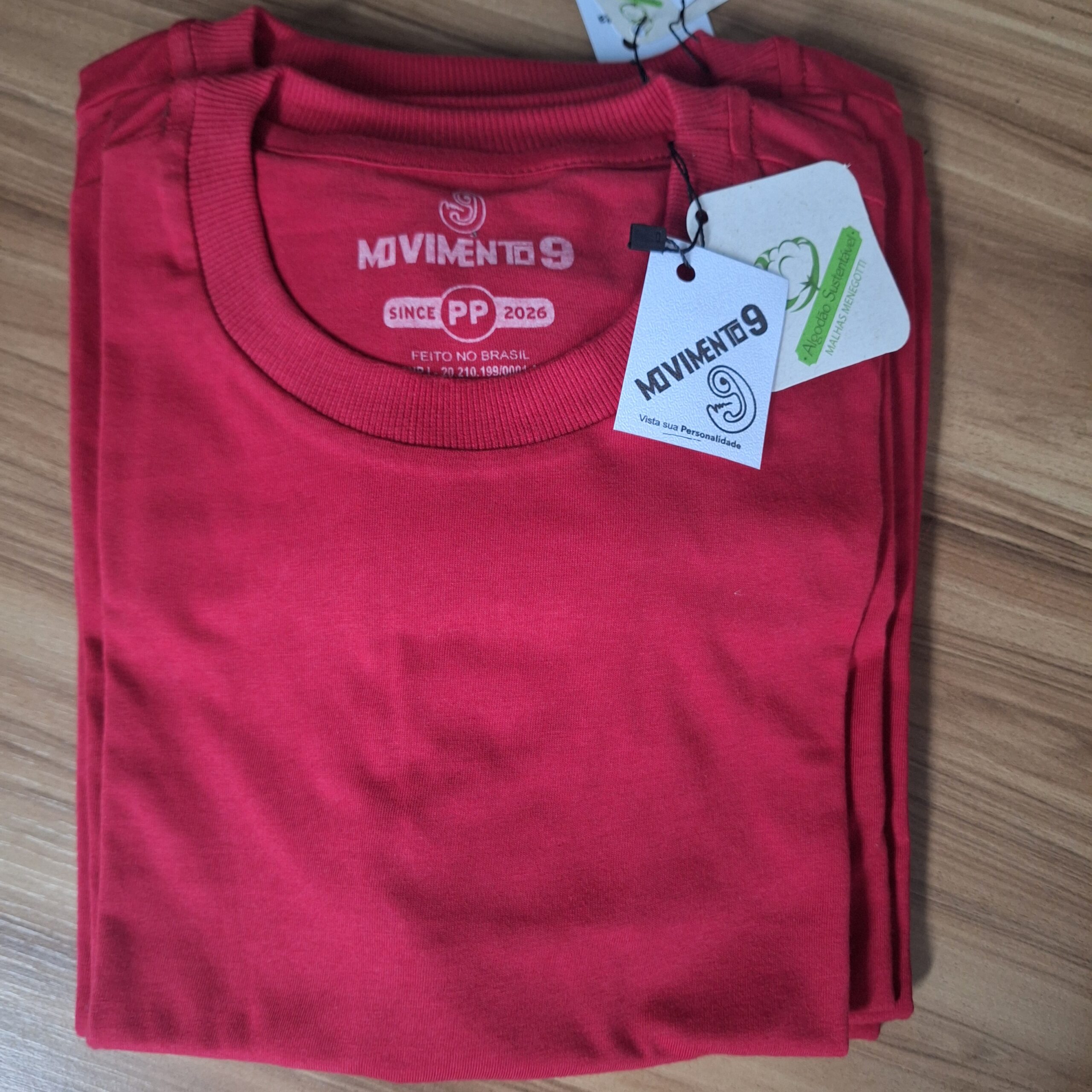 Camiseta Básica VERMELHO