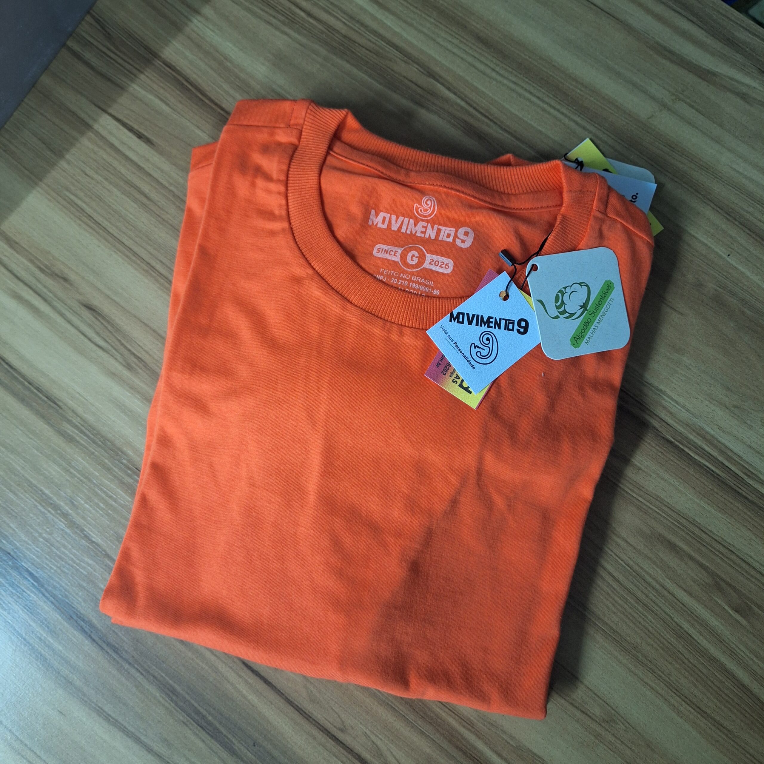 Camiseta Básica Malhas Menegotti