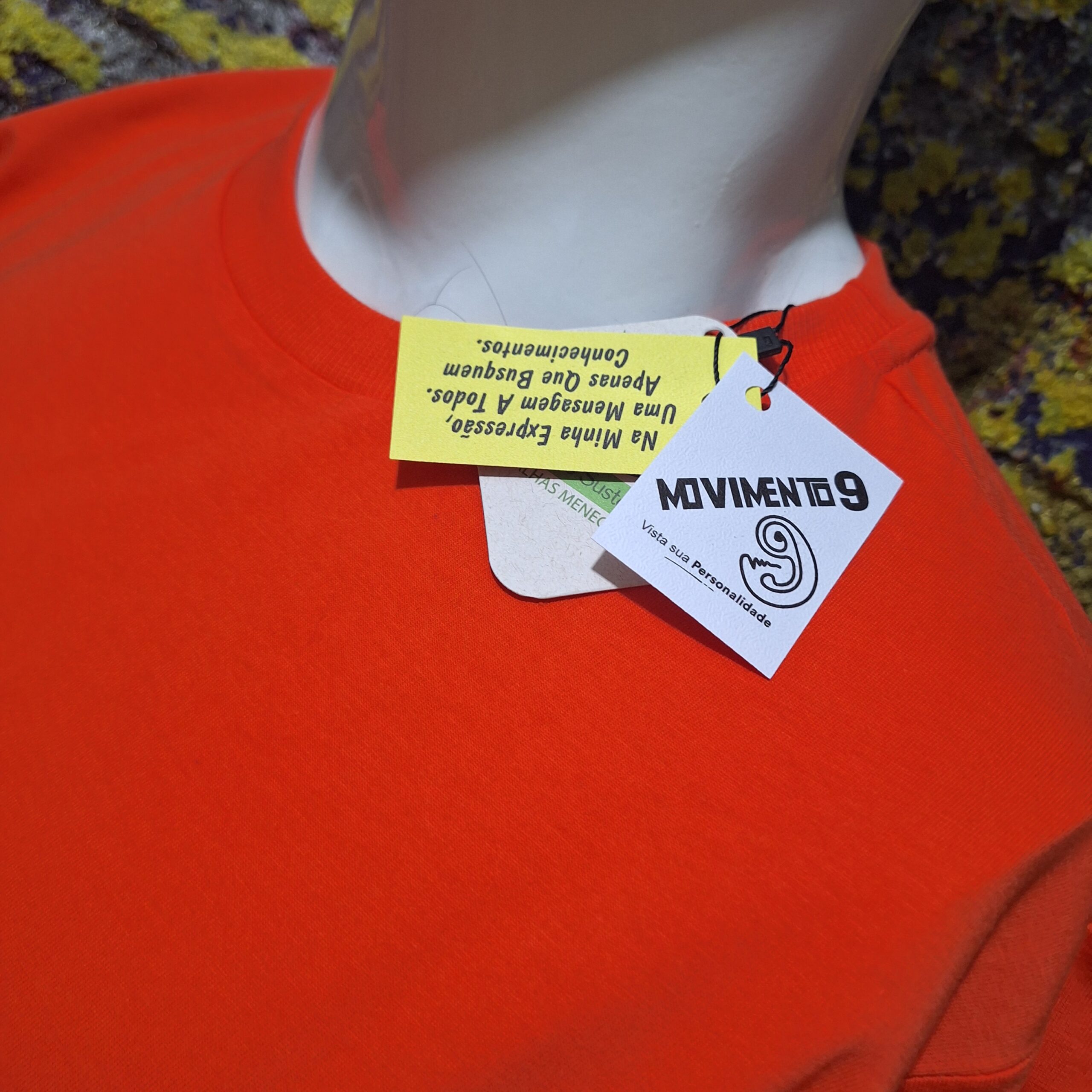 Camiseta Básica LARANJA - Imagem 4