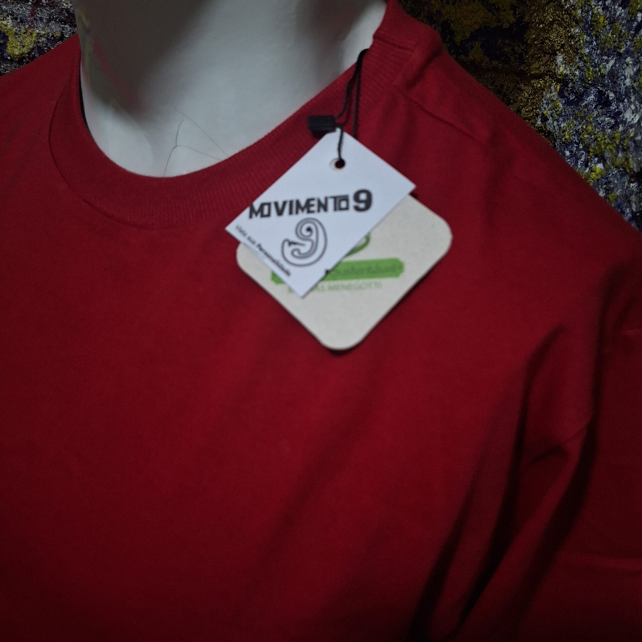 Camiseta Básica VERMELHO - Imagem 4