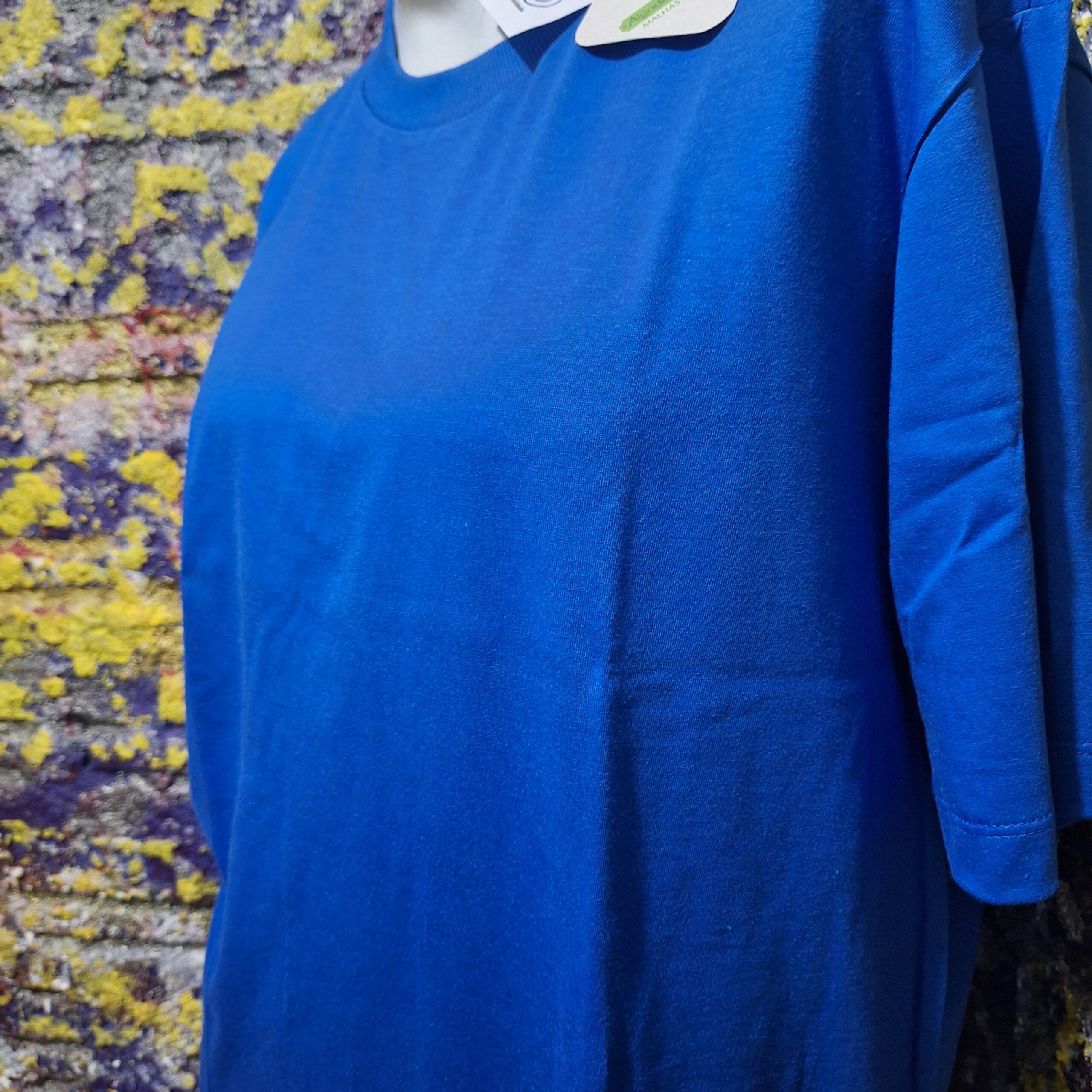 Camiseta Básica AZUL - Imagem 7