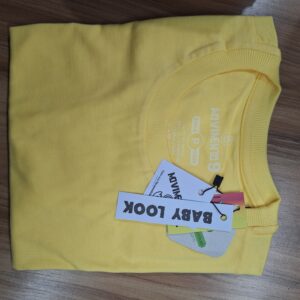 Baby Look AMARELO
