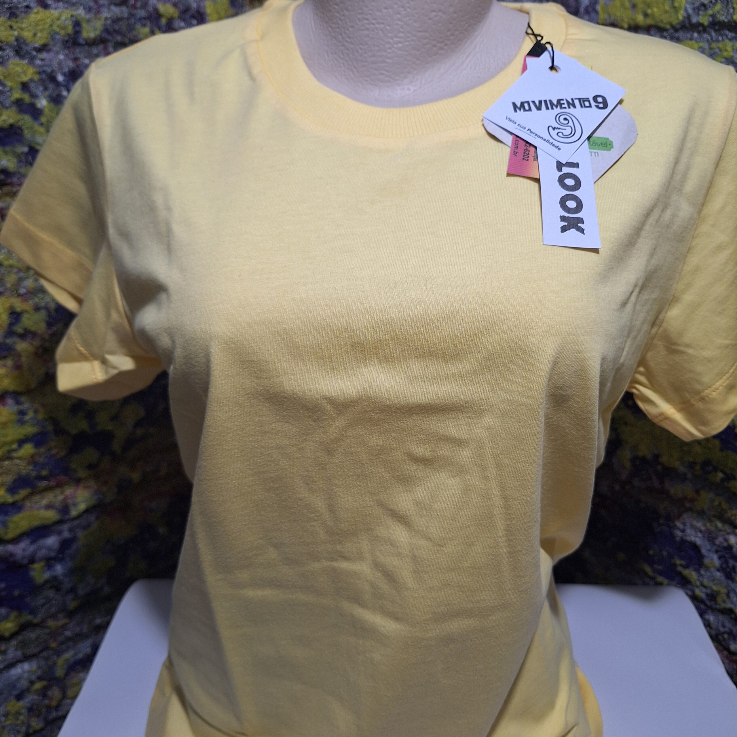 Baby Look AMARELO - Imagem 2