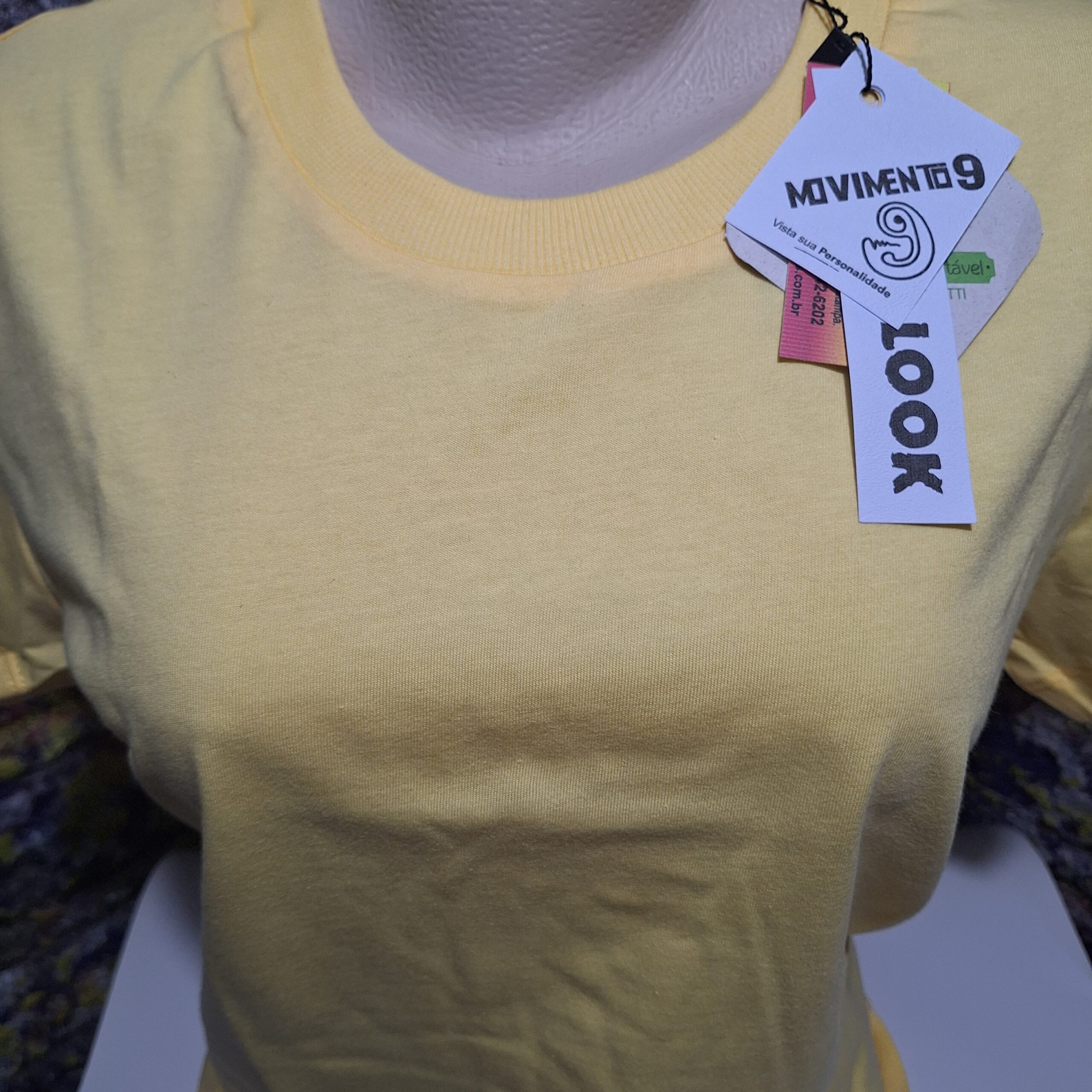 Baby Look AMARELO - Imagem 5