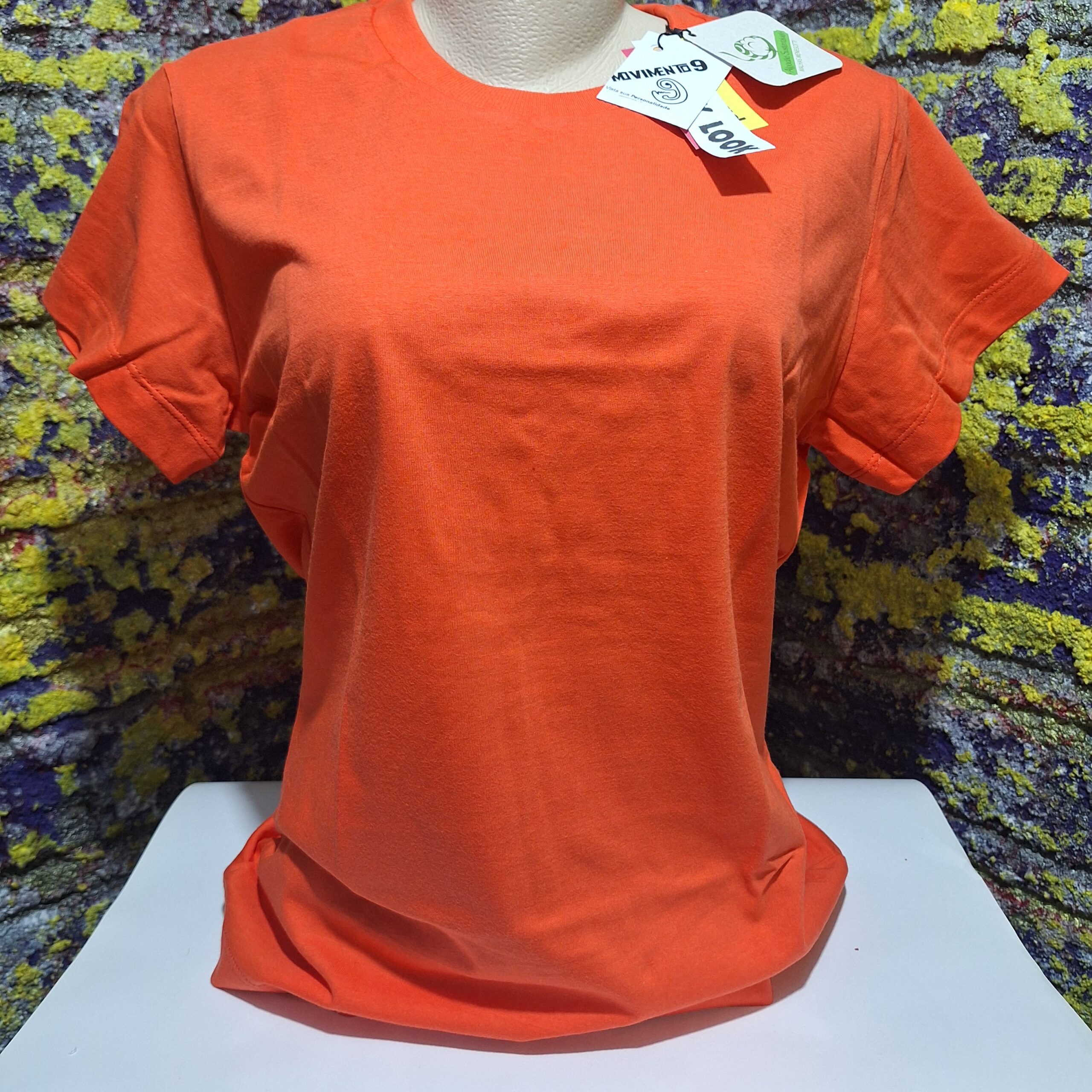 Baby Look LARANJA - Imagem 6