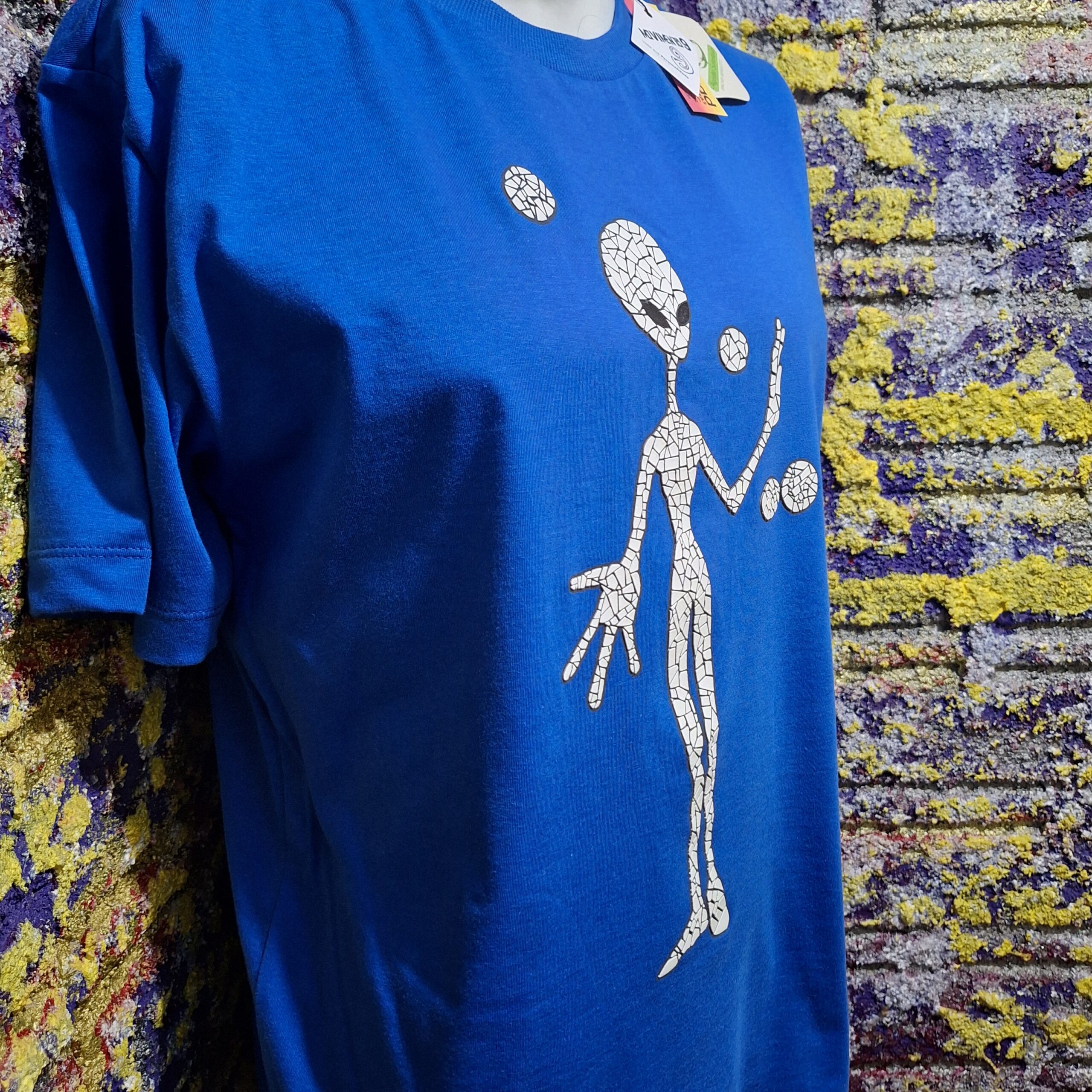 Camiseta Azul Recepcionista - Imagem 7