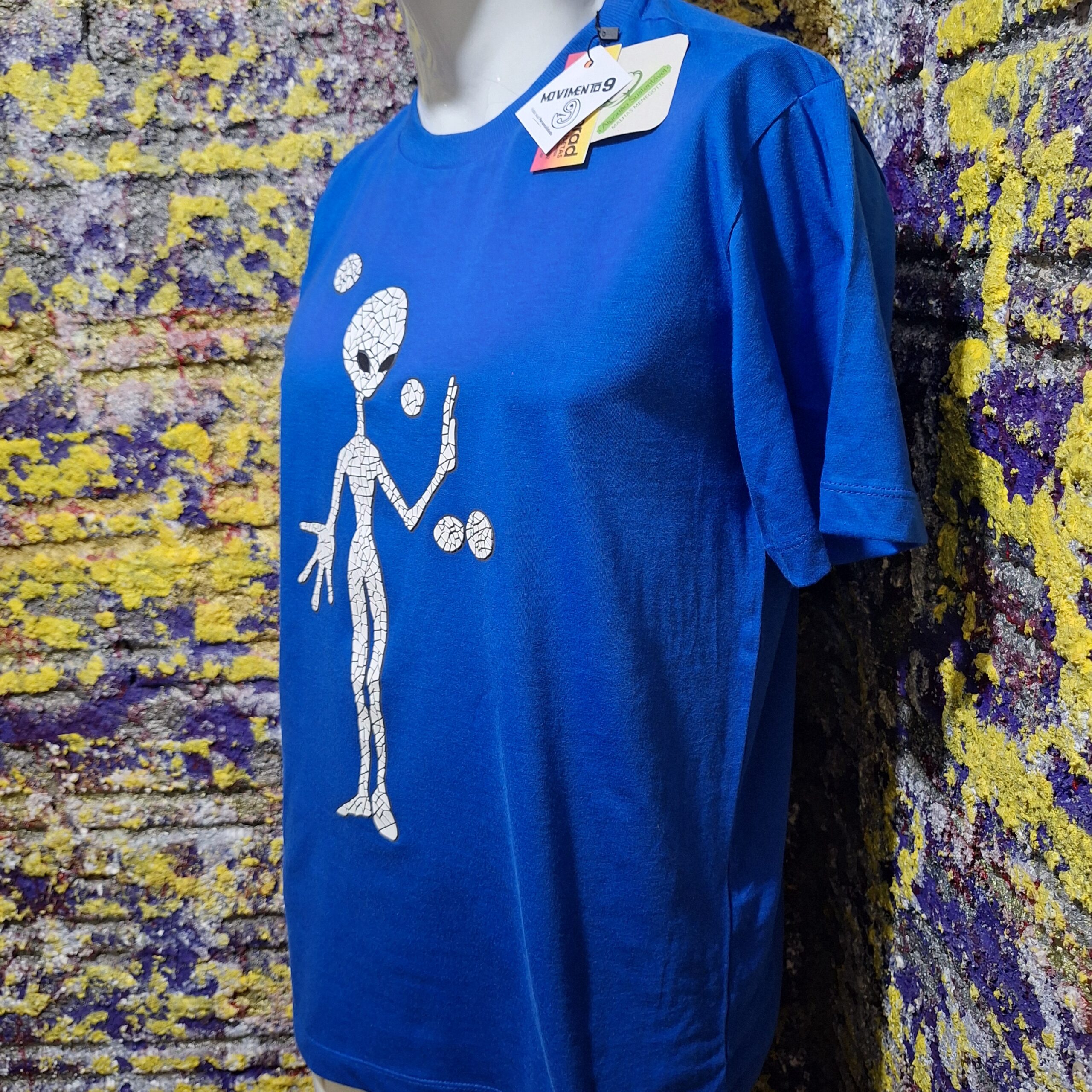 Camiseta Azul Recepcionista - Imagem 6
