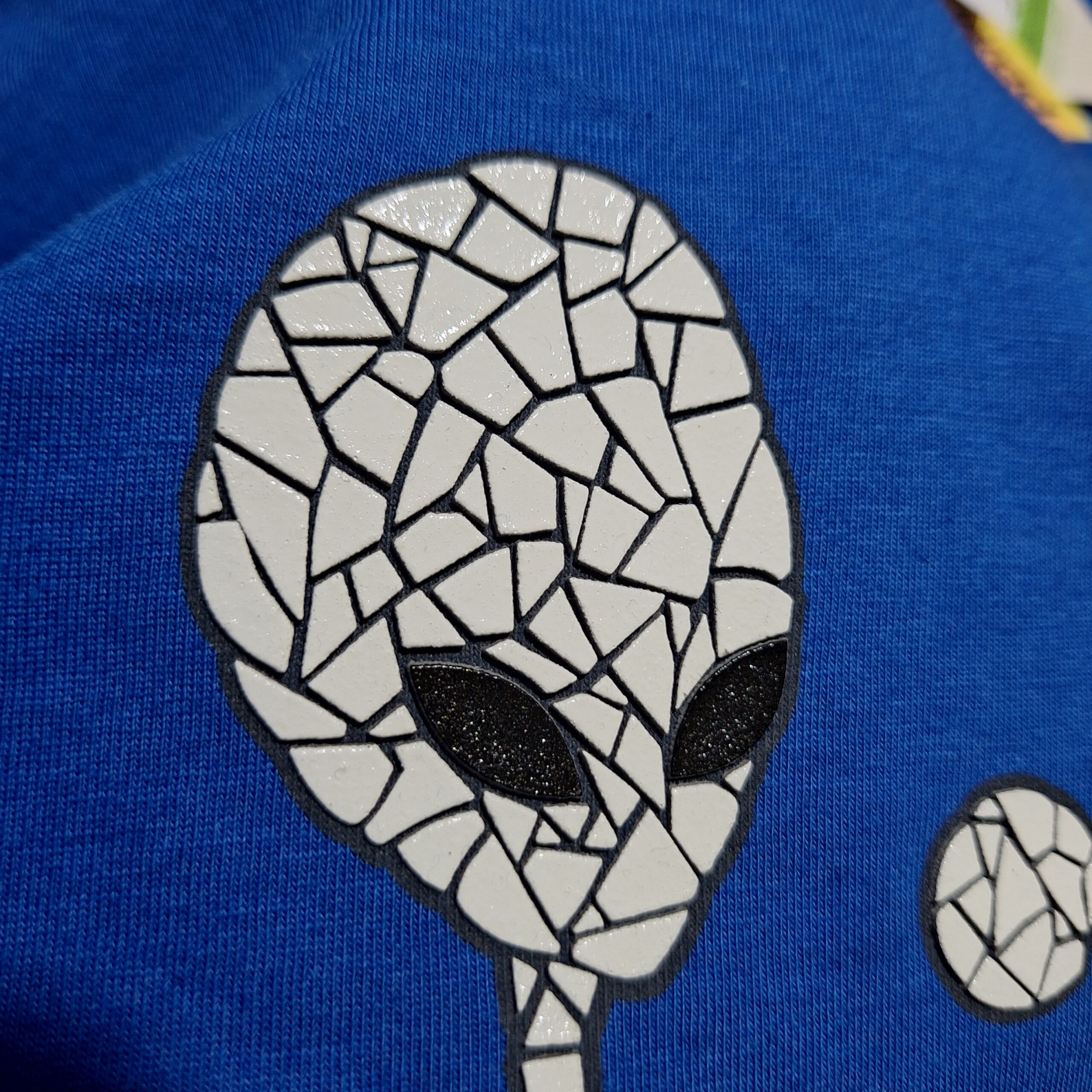 Camiseta Azul Recepcionista - Imagem 2