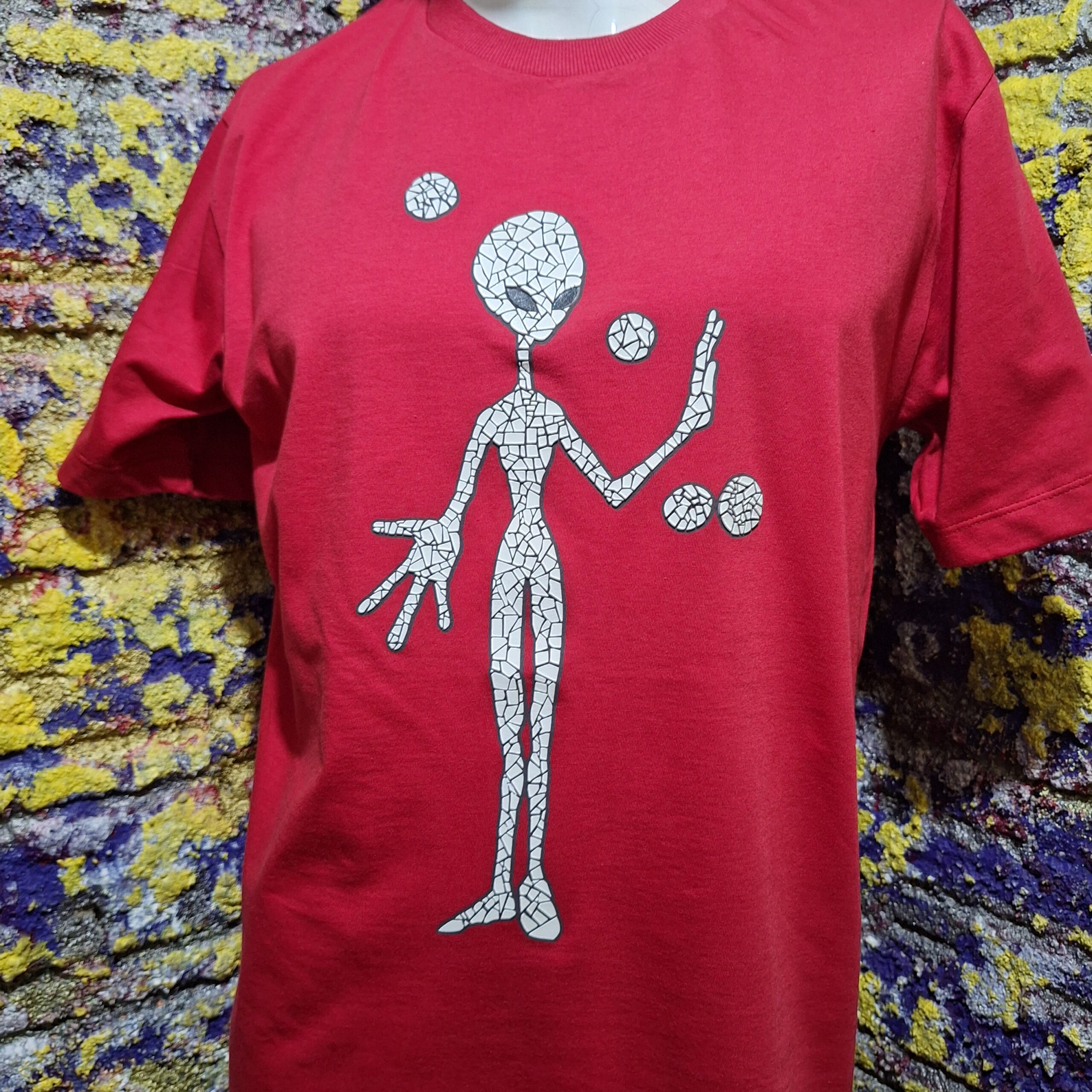 Camiseta Vermelho Recepcionista - Imagem 7
