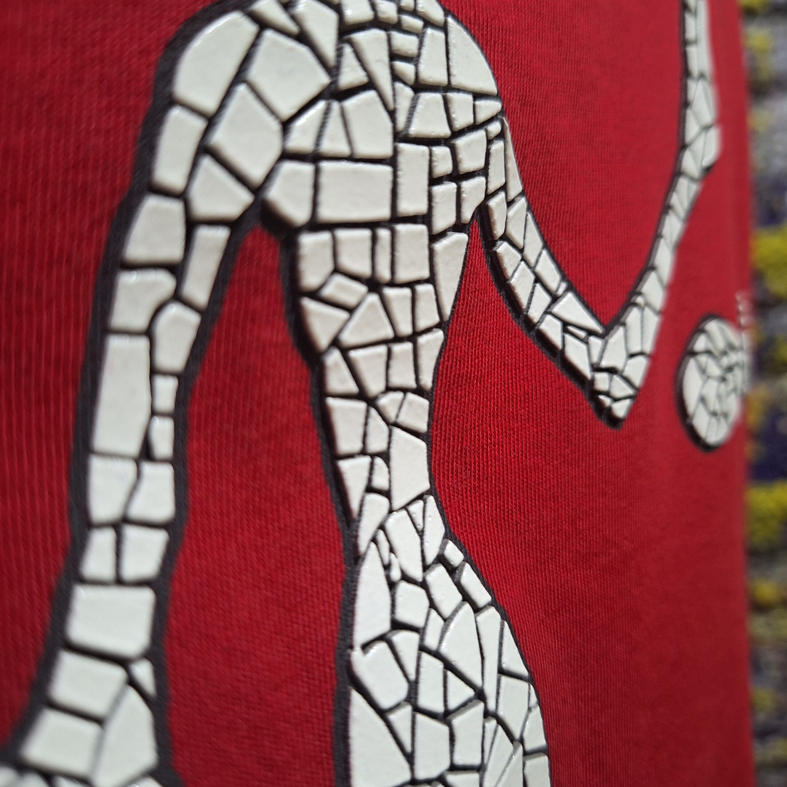 Camiseta Vermelho Recepcionista - Imagem 6