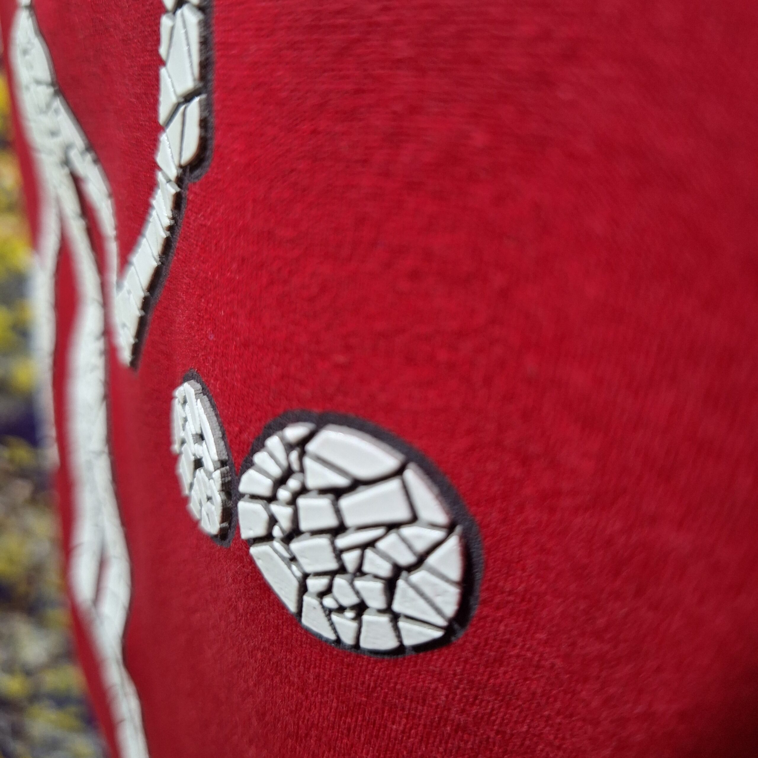 Camiseta Vermelho Recepcionista - Imagem 4