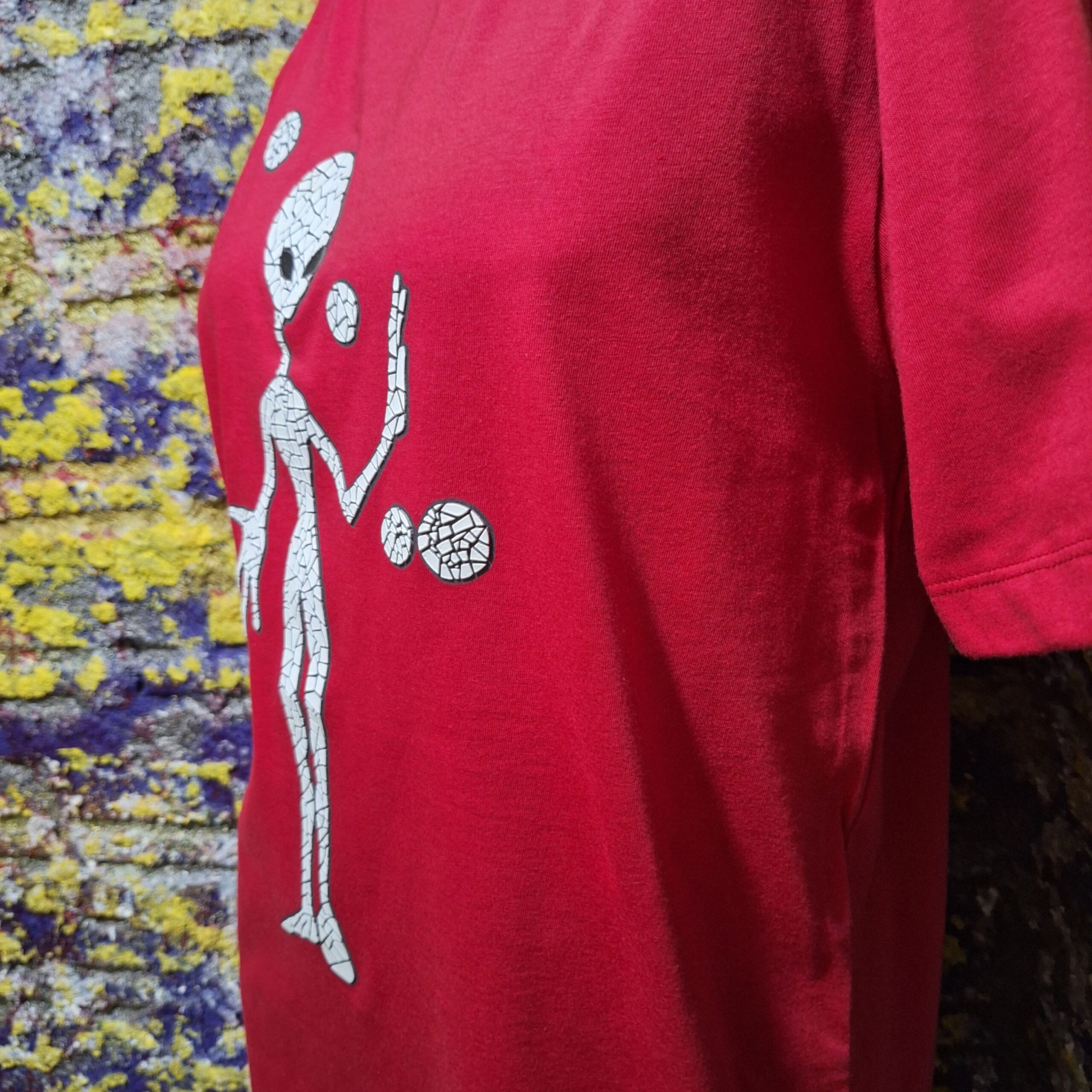 Camiseta Vermelho Recepcionista - Imagem 3