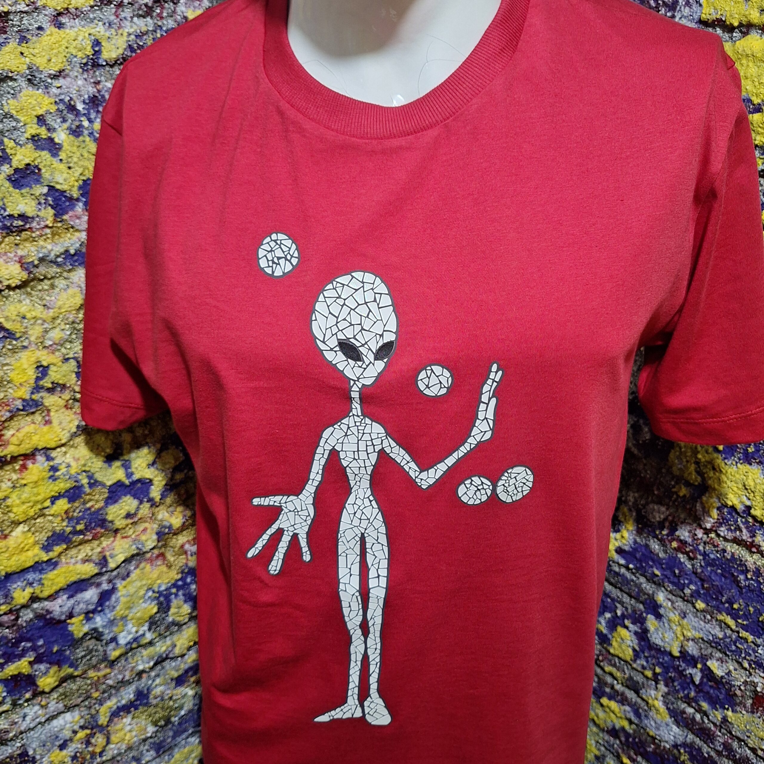 Camiseta Vermelho Recepcionista - Imagem 2