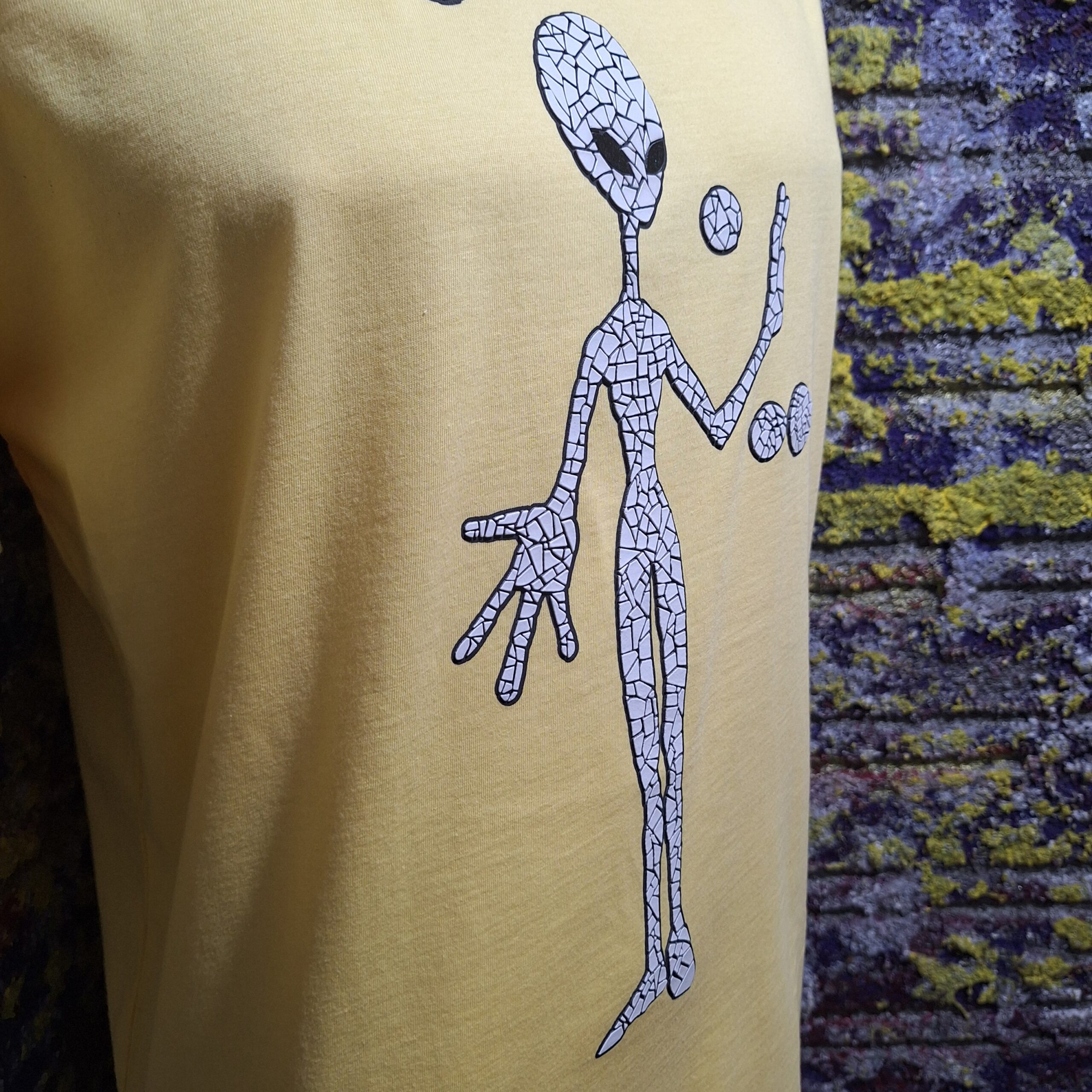 Camiseta Amarelo Recepcionista - Imagem 2