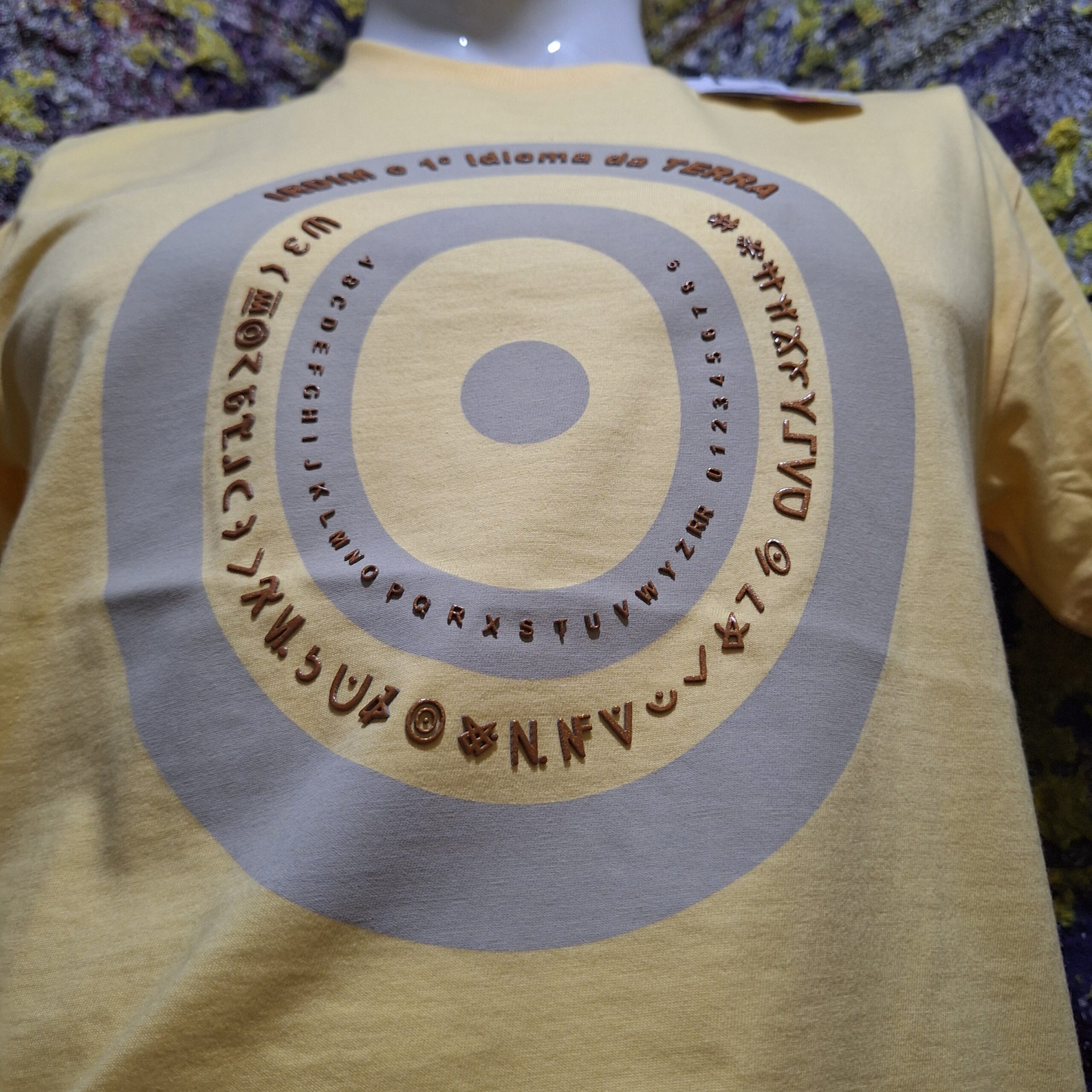 Camiseta IRDIM AMARELA - Imagem 3