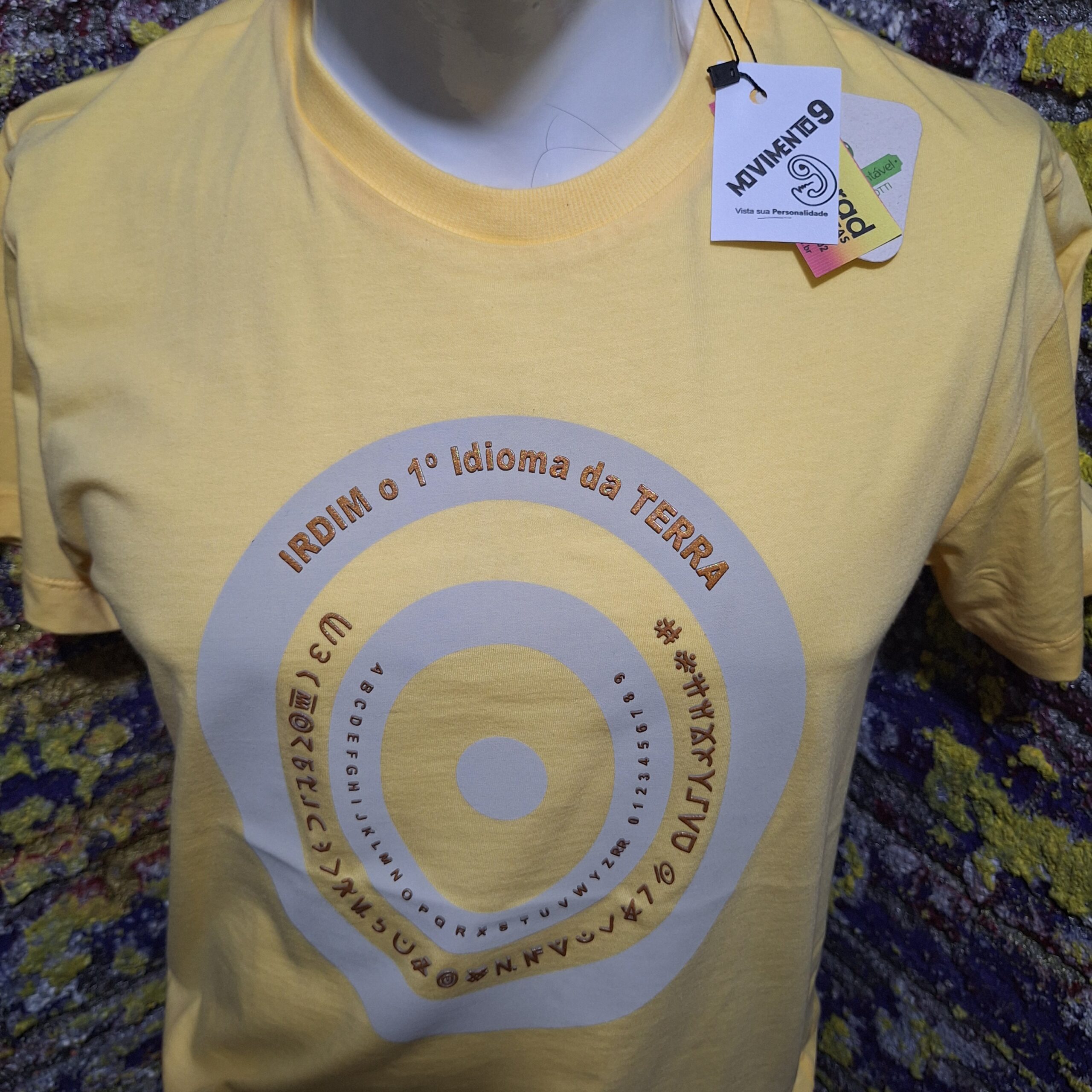 Camiseta IRDIM AMARELA - Imagem 2