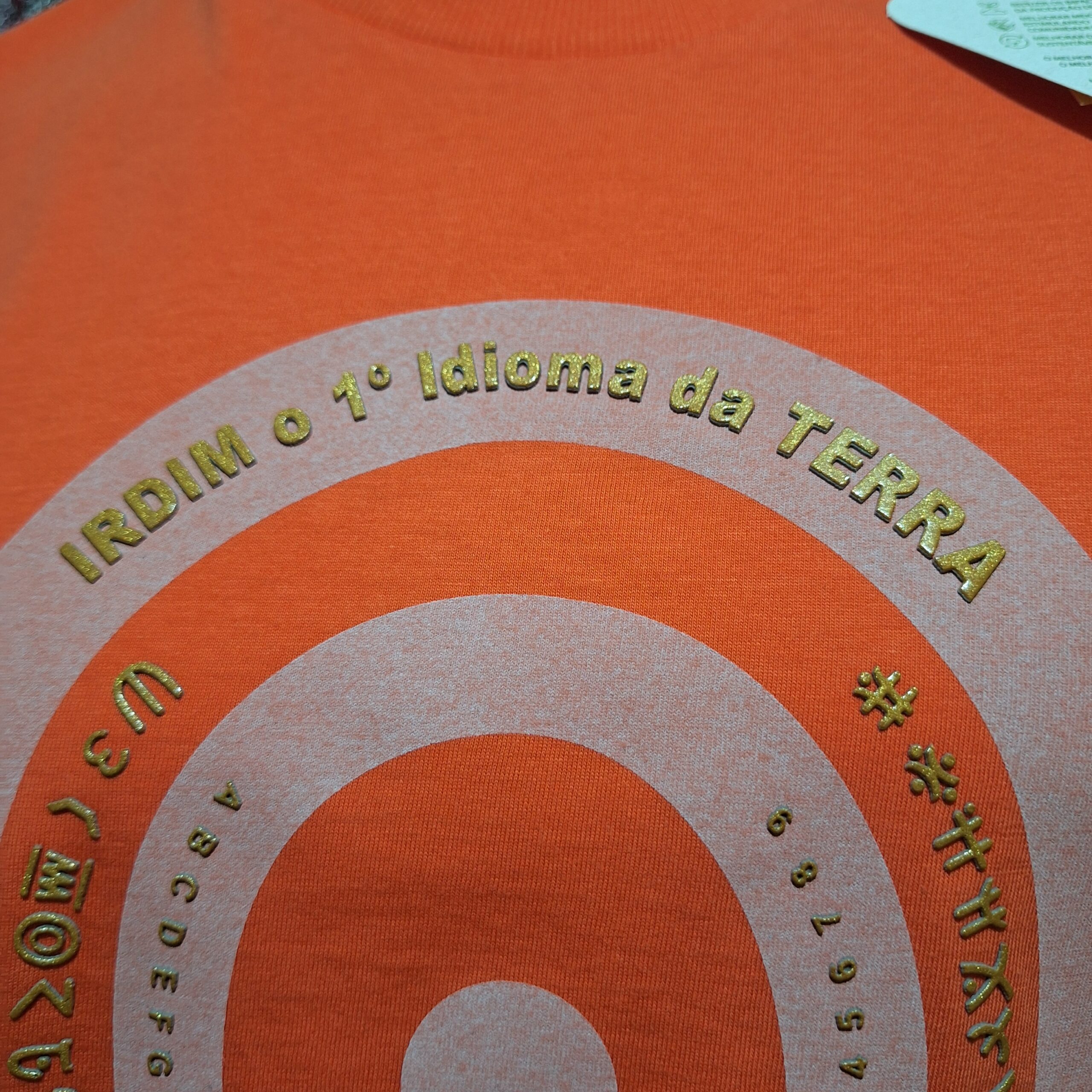 Camiseta IRDIM LARANJA - Imagem 4