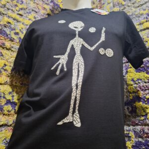 Camiseta Preta Recepcionista